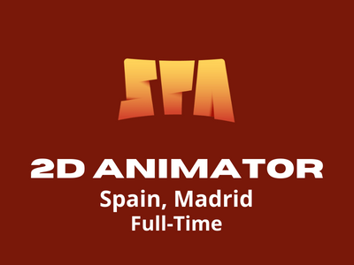 Senior 2D Animator required at SPA Studios
