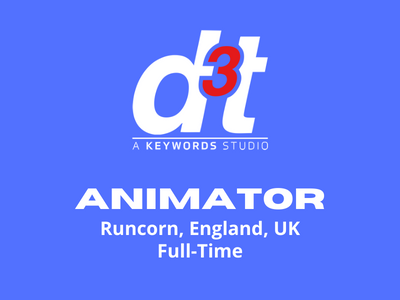 d3t Studios is looking for full-time Animator