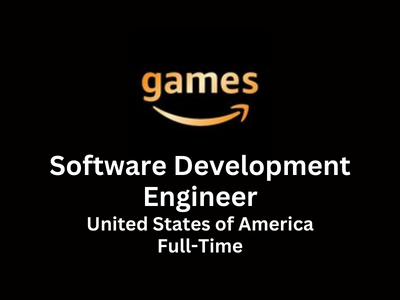 Amazon Games hiring Software Development Engineer