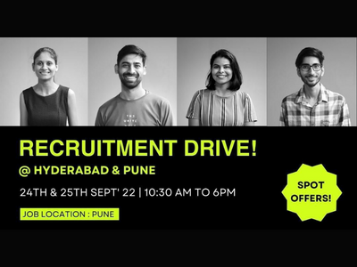 Anibrain recruitment drive at Hyderabad Pune full time jobs