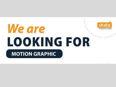 SKATA Creative House hiring Motion Graphic Artist