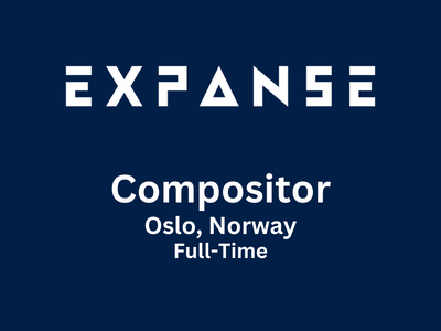 Expanse is looking for a skilled Compositor 