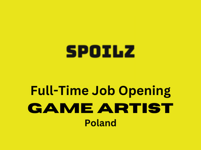 Full-time job opening for Game Artist at Spoilz