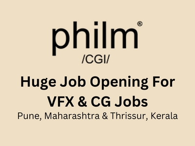 Huge VFX & CG job openings in philmCGI Studio