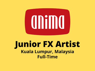 Junior FX Artist required at Anima Vitae Point
