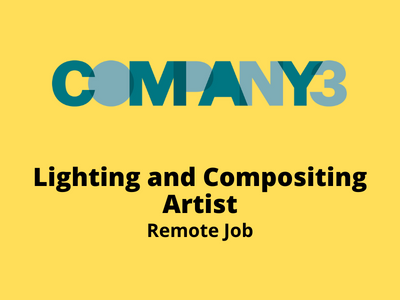 Lighting and Compositing Artist required at Company3