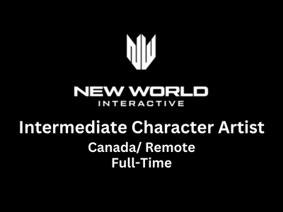 Remote job opening for Intermediate Character Artist