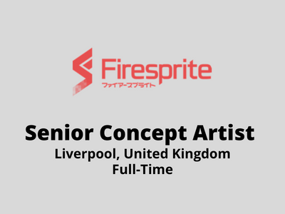 Senior Concept Artist required at Firesprite Games Studio