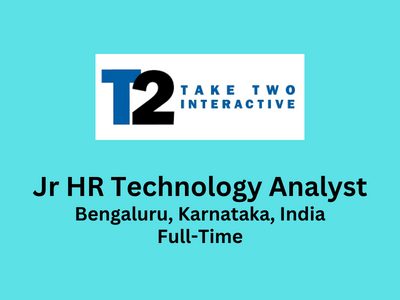 T2 Interactive hiring Junior HR Technology Analyst