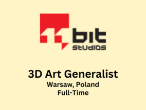 3D Art Generalist required at 11 bit studios - Maya, 3Ds Max