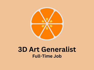 3D Art Generalist required at Fruity Systems