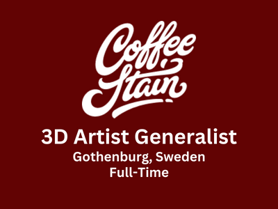 3D Artist Generalist required at Coffee Stain Studio - Gothenburg