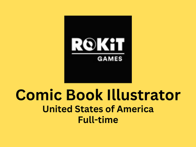 Comic Book Illustrator required at ROKiT Games