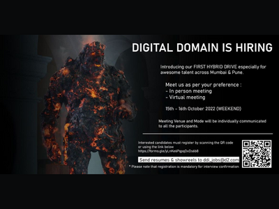 Digital Domain India Recruitment Drive