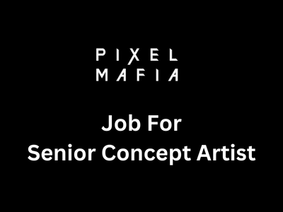 Senior Concept Artist required at Pixel Mafia