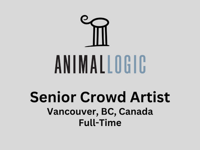 Senior Crowd Artist required at Animal Logic