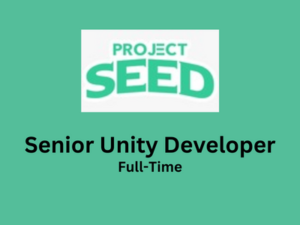 Senior Unity Developer required at Seed Games - Unity-Photon