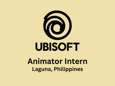 Ubisoft is hiring for Animator Intern