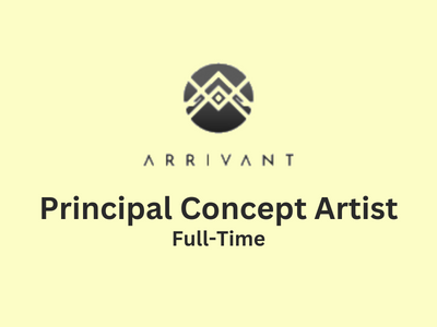 Arrivant looking for Principal Concept Artist