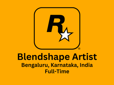 Blendshape Artist required at Rockstar Games