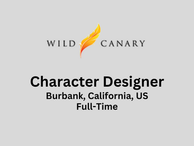 Character Designer required at Wild Canary