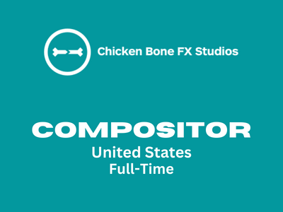 Chicken Bone FX Studios hiring Compositor