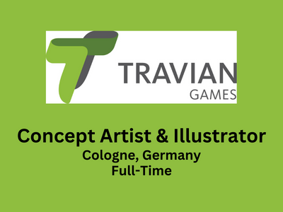 Concept Artist & Illustrator required at Travian Games