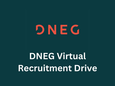 DNEG Virtual Recruitment Drive multiple jobs