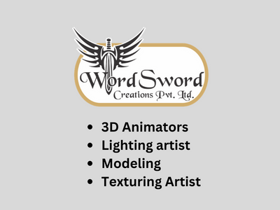 Full-time job openings at WordSword Creations