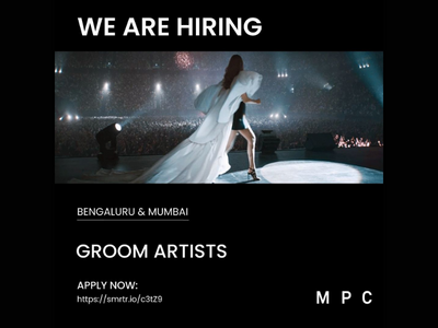 Groom Artist required at Moving Picture Company