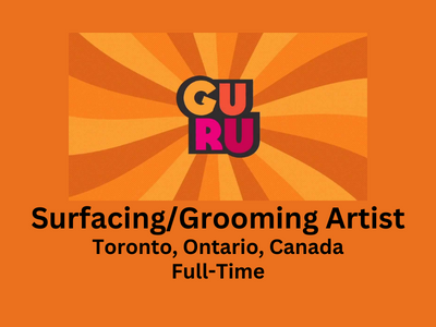 Guru Studio is hiring SurfacingGrooming Artist