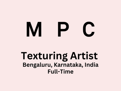 Moving Picture Company hiring Texturing Artist