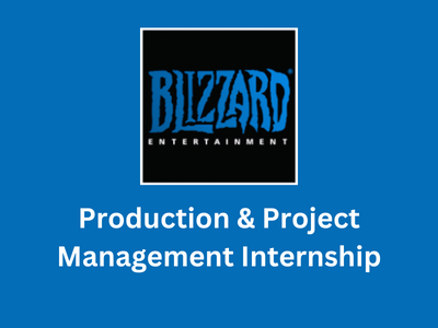 Production & Project Management Internship