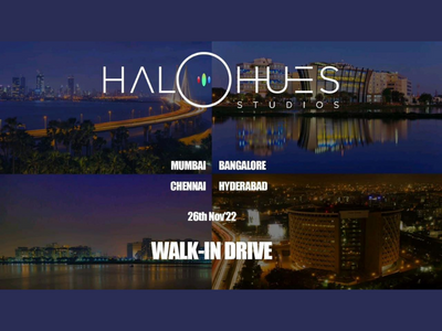 Recruitment Walk-In Drive at HaloHues Studios