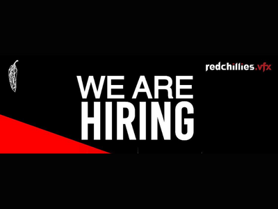 Red Chillies VFX studio hiring for VFX jobs