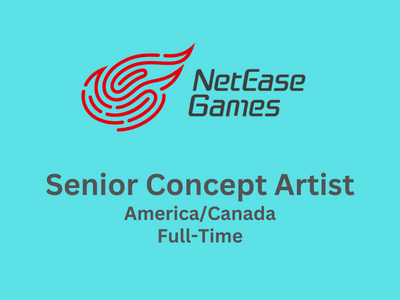 Senior Concept Artist required at NetEase Games
