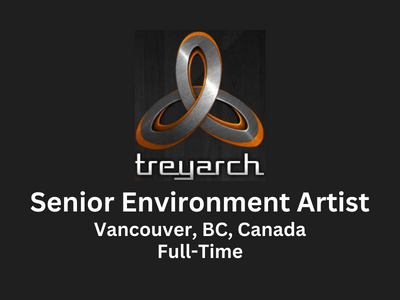 Senior Environment Artist required at Treyarch