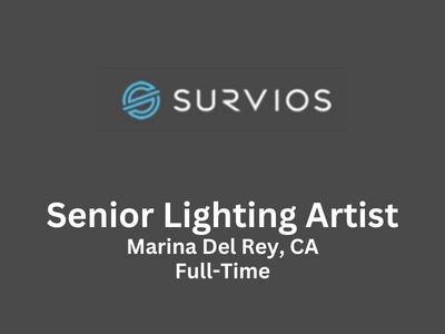 Survios looking for Senior Lighting Artist