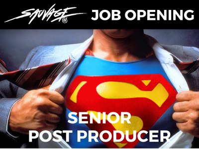 senior post producer job opening