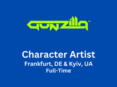 Character Artist required at Gunzilla Games