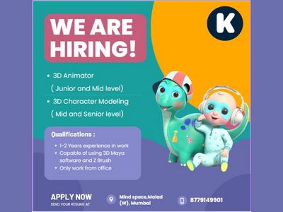 Full-time 3D Job openings in Mumbai