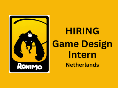 Game Design Intern required at Ronimo Games