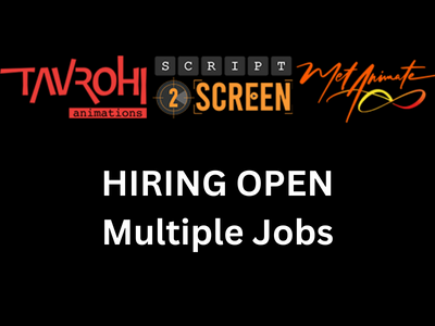 Hiring open at Tavrohi Animations & Script 2 Screen