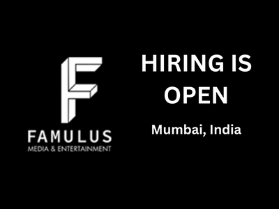 Hirings open at Famulus Media and Entertainment