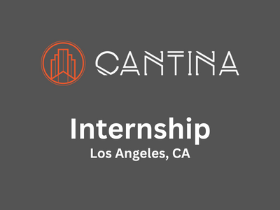 Internships avaible at Cantina Creative 