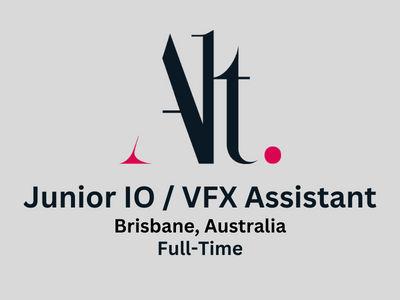 Junior IO  VFX Assistant required at Alt.vfx