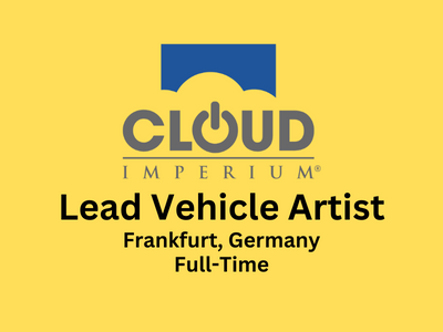 Lead Vehicle Artist required at Cloud Imperium Games