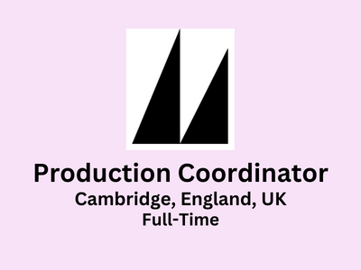 Production Coordinator required at Mooncolony