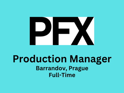 Production Manager job opening at PFX