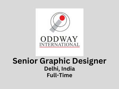 Senior Graphic Designer required at Oddway International